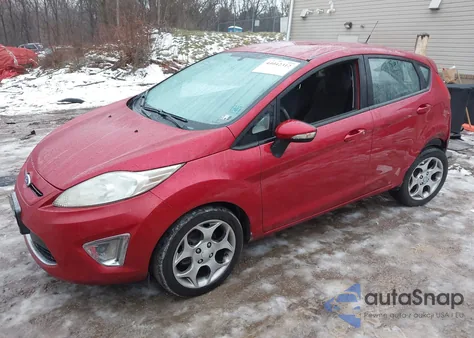 2011 Ford Fiesta Ses из США, поврежденный, VIN 3FADP4FJ5BM137719